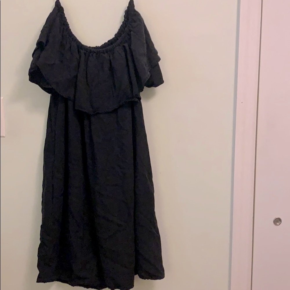 Zara strapless dress